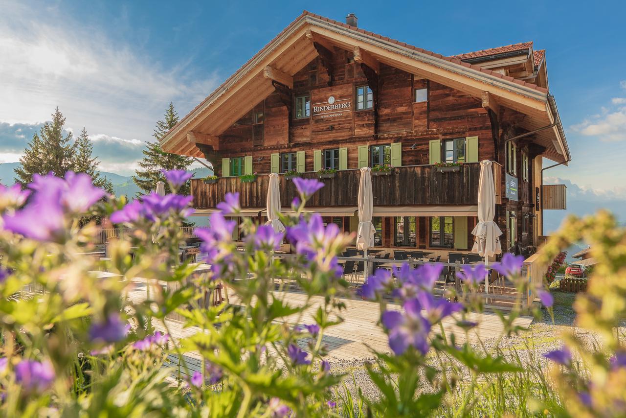 Rinderberg Swiss Alpine Lodge Zweisimmen Exterior foto