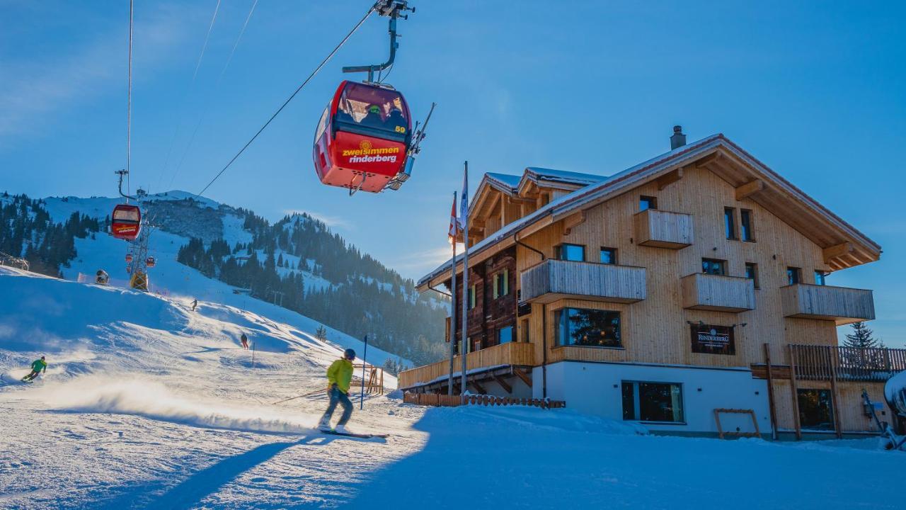 Rinderberg Swiss Alpine Lodge Zweisimmen Exterior foto