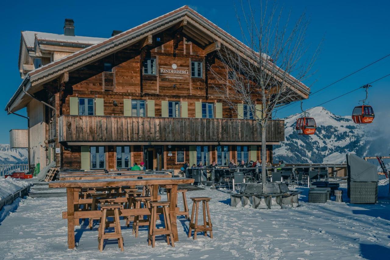 Rinderberg Swiss Alpine Lodge Zweisimmen Exterior foto